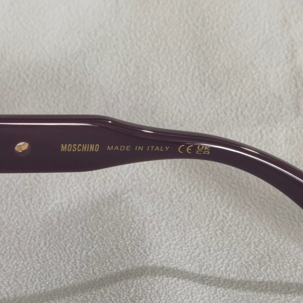 Moschino Dark Red Gradient Sunglasses For Men And Women - Picture 7 of 10